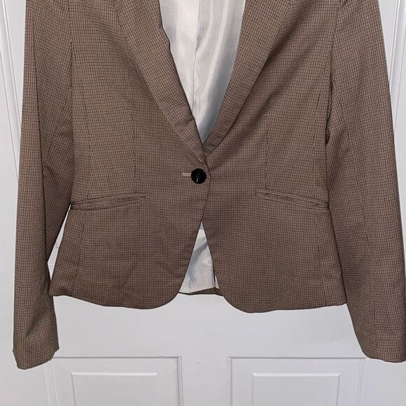 H&M checked blazer jacket size 6 - Picture 3 of 12